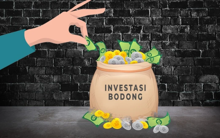 Ilustrasi investasi bodong.